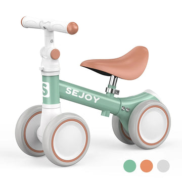 Sejoy Baby Balance Bike – 4-Wheel Toddler Bicycle for 10–36 Months