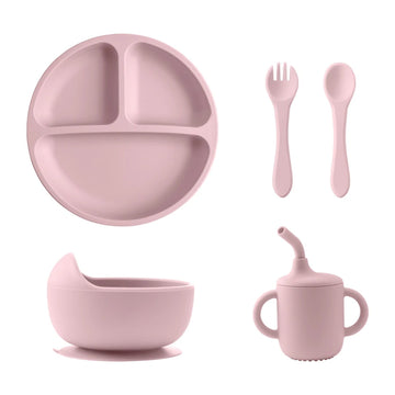BPA Free Silicone Baby Feeding Set