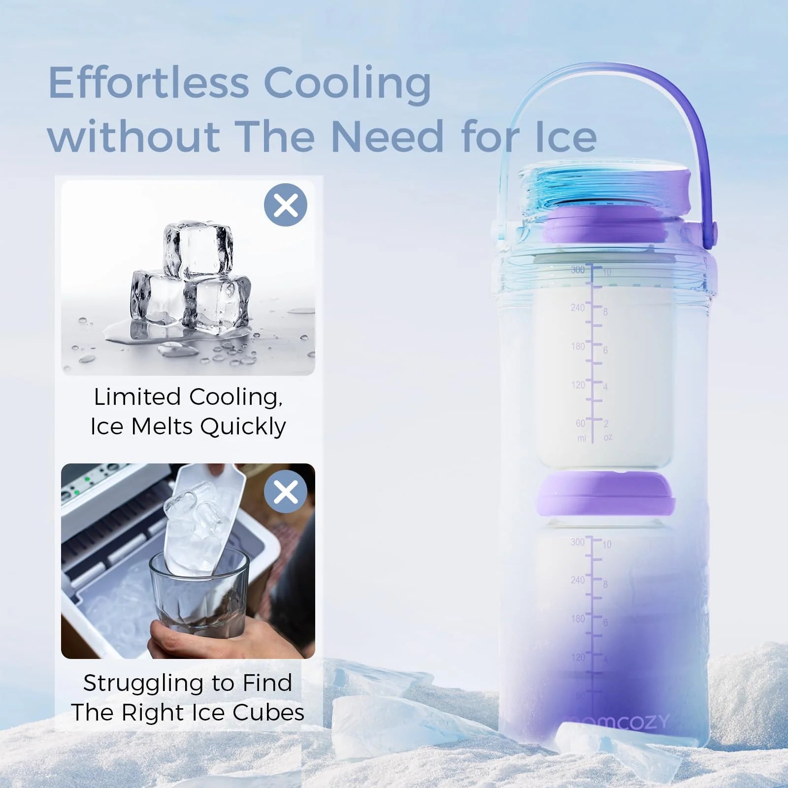 Breast Milk Cooler Offers 24H+ Extended Cooling with 360° Surround Cooling Tube Technology, Keeping Breast Milk Fresh and Nutrient-Rich during Outdoor
