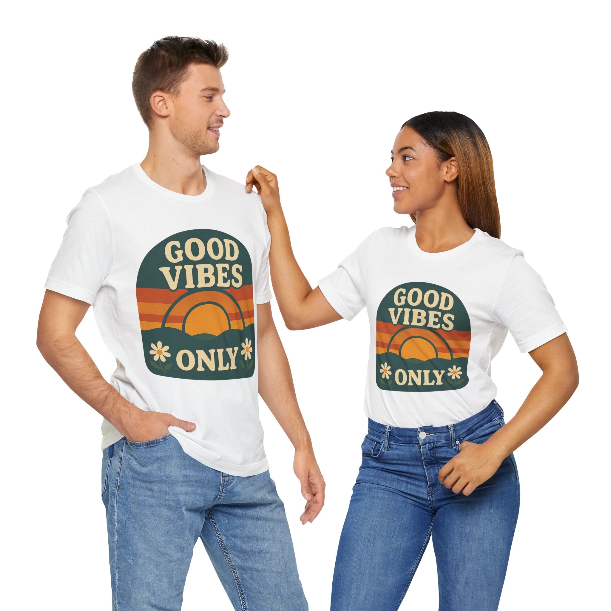 Good Vibes Only Unisex Short Sleeve Tee