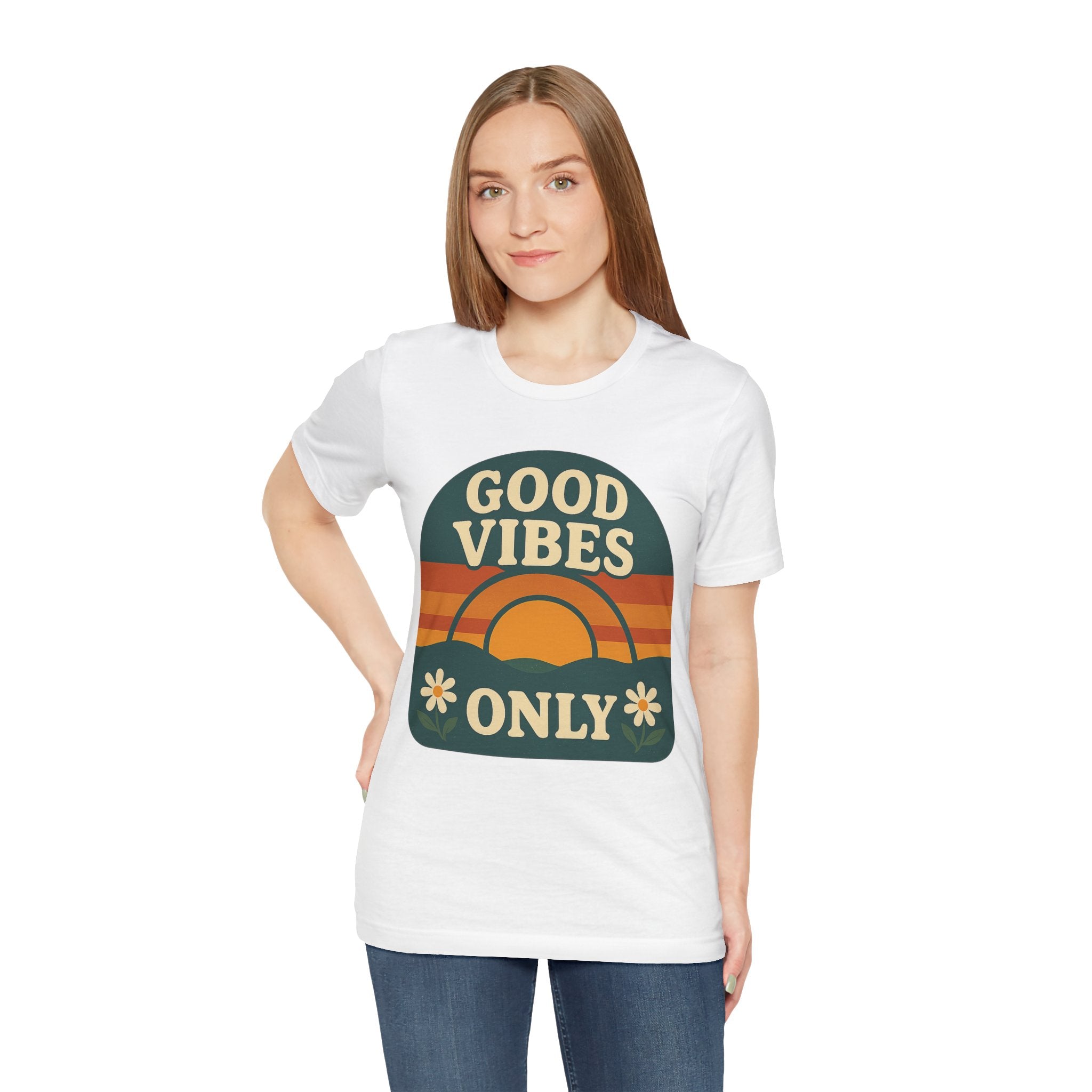 Good Vibes Only Unisex Short Sleeve Tee