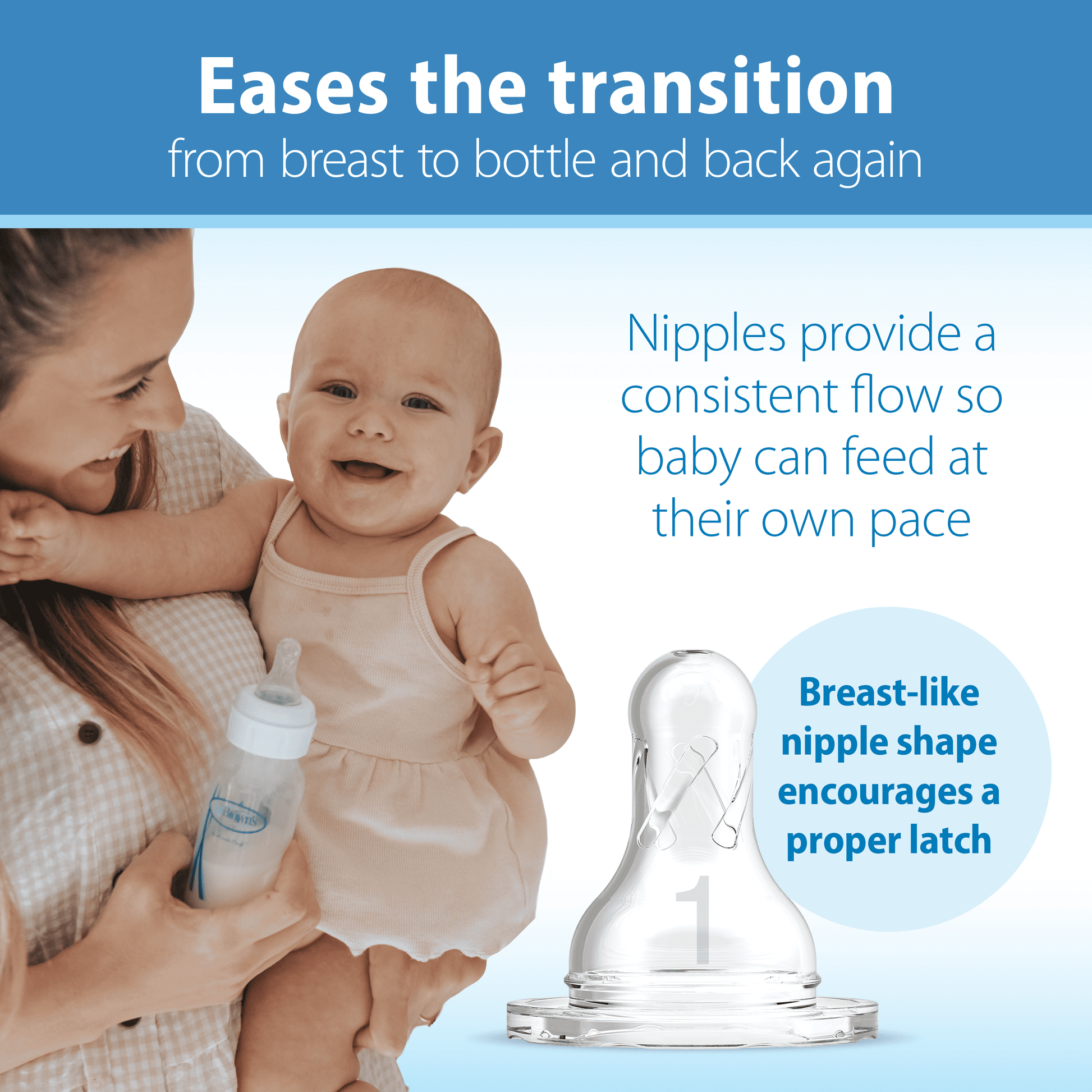 Natural Flow Anti-Colic Options+ Narrow Baby Bottle, Fox/Lion, 8 Oz, 0M+, 2 Pack