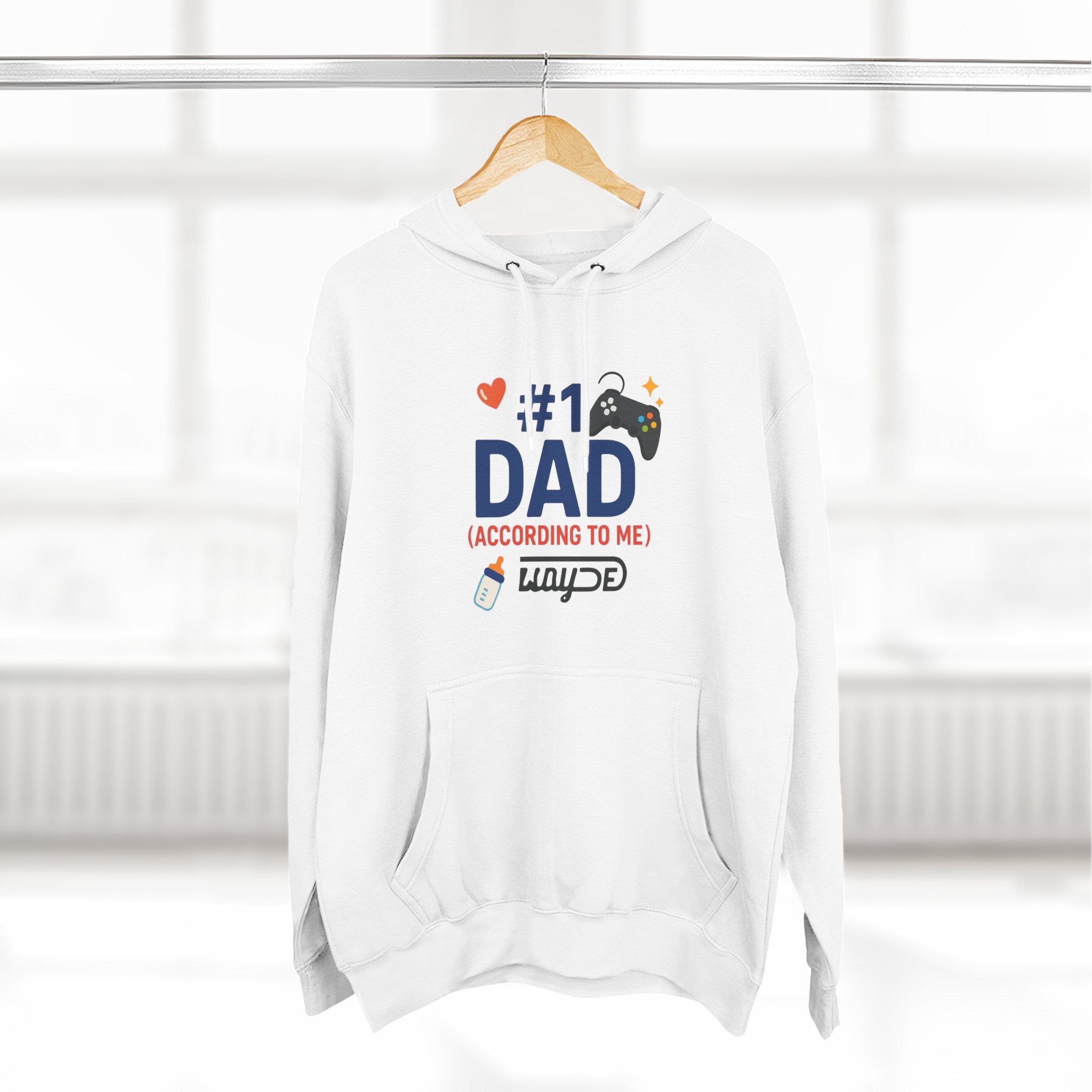 Funny Gaming Dad Hoodie | Father’s Day Gift | Cozy Fleece Sweatshirt