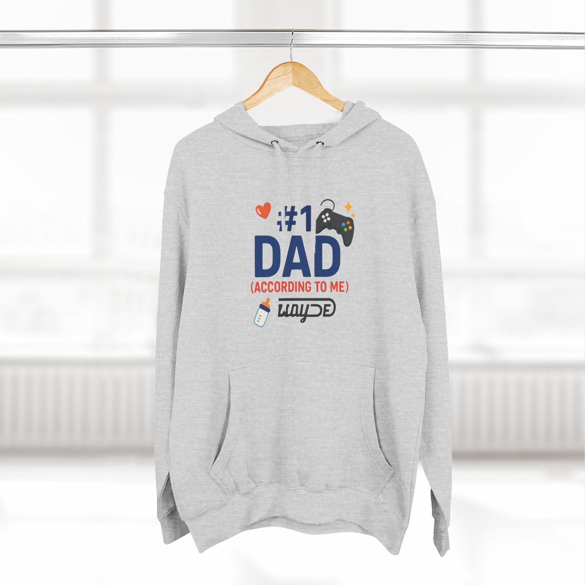 Funny Gaming Dad Hoodie | Father’s Day Gift | Cozy Fleece Sweatshirt
