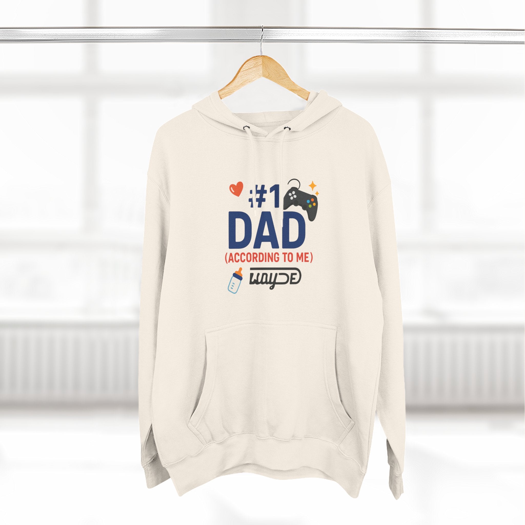 Funny Gaming Dad Hoodie | Father’s Day Gift | Cozy Fleece Sweatshirt