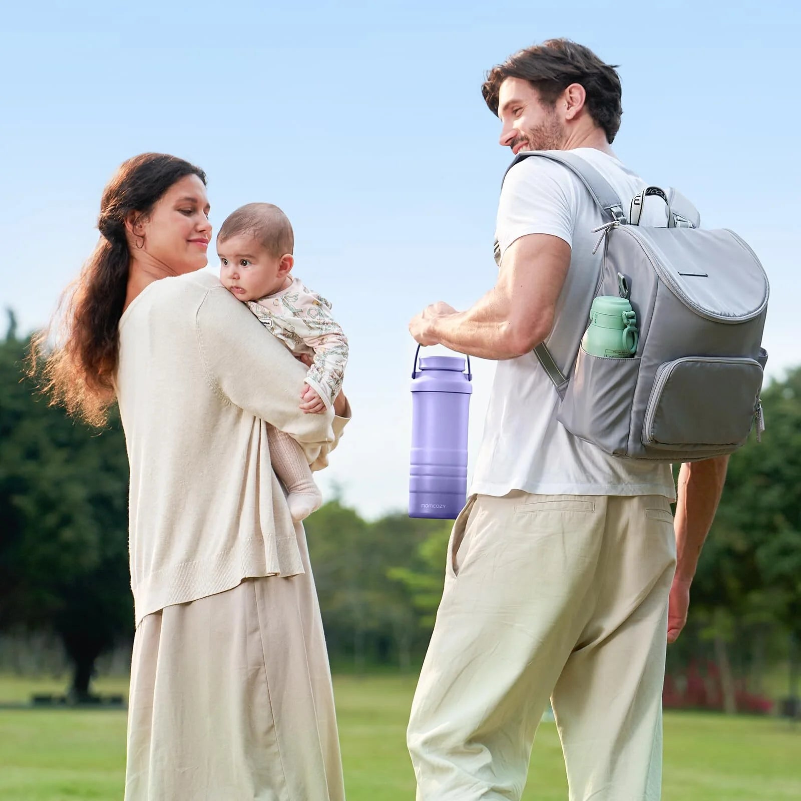 Breast Milk Cooler Offers 24H+ Extended Cooling with 360° Surround Cooling Tube Technology, Keeping Breast Milk Fresh and Nutrient-Rich during Outdoor