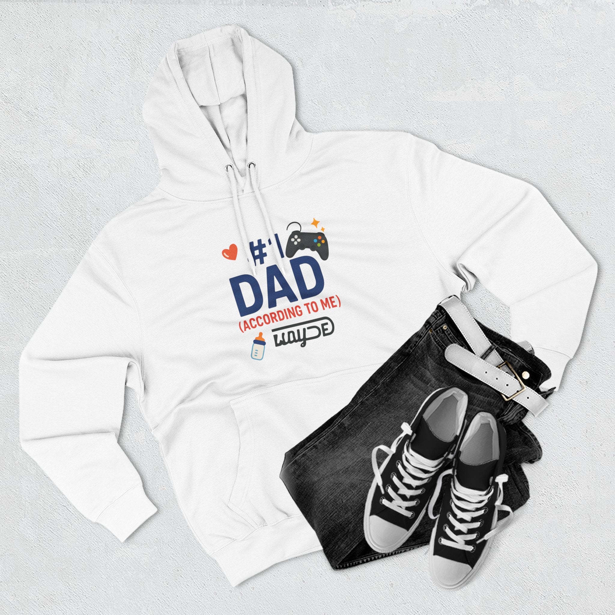 Funny Gaming Dad Hoodie | Father’s Day Gift | Cozy Fleece Sweatshirt