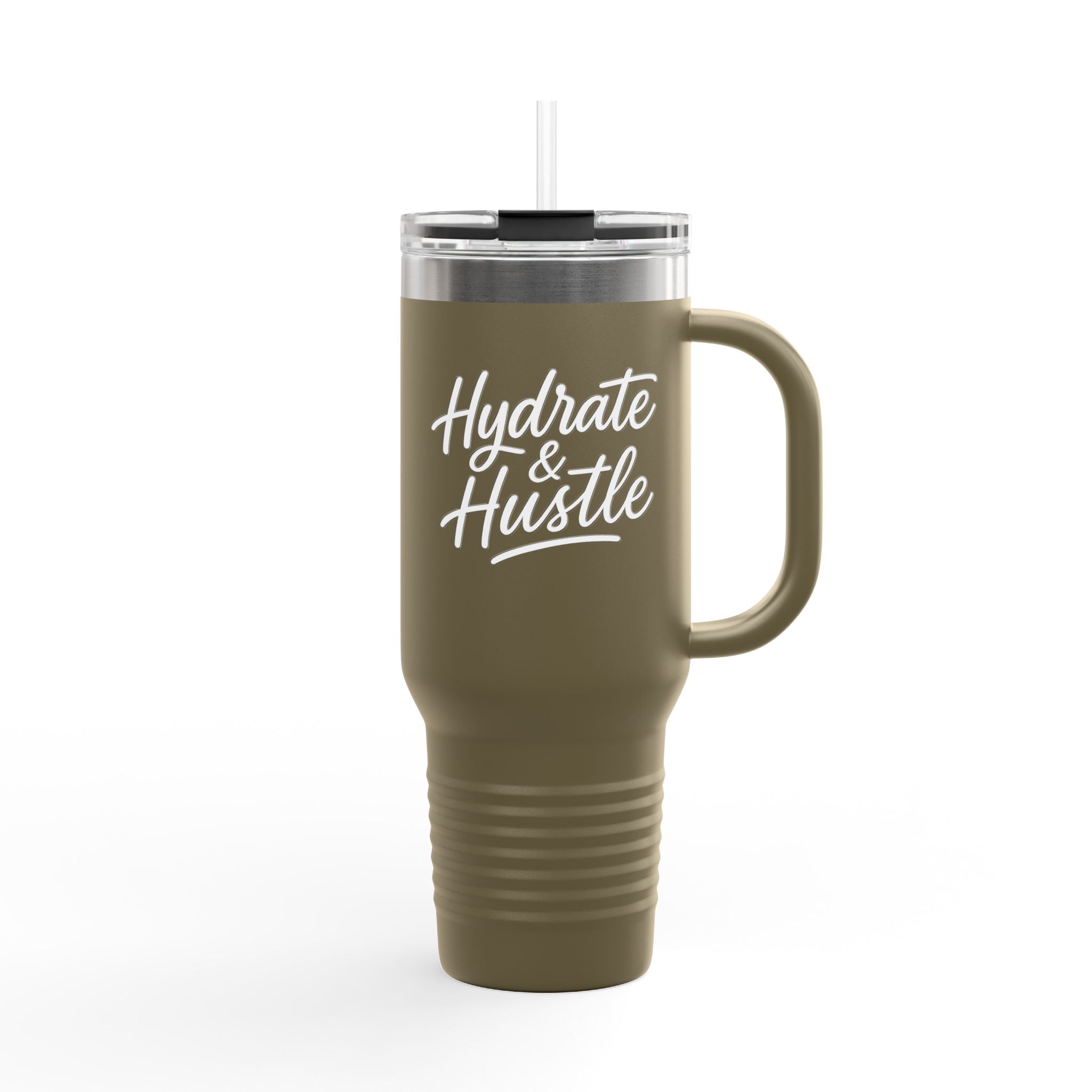 Hydrate & Hustle Insulated Stanley Style 40oz Mug