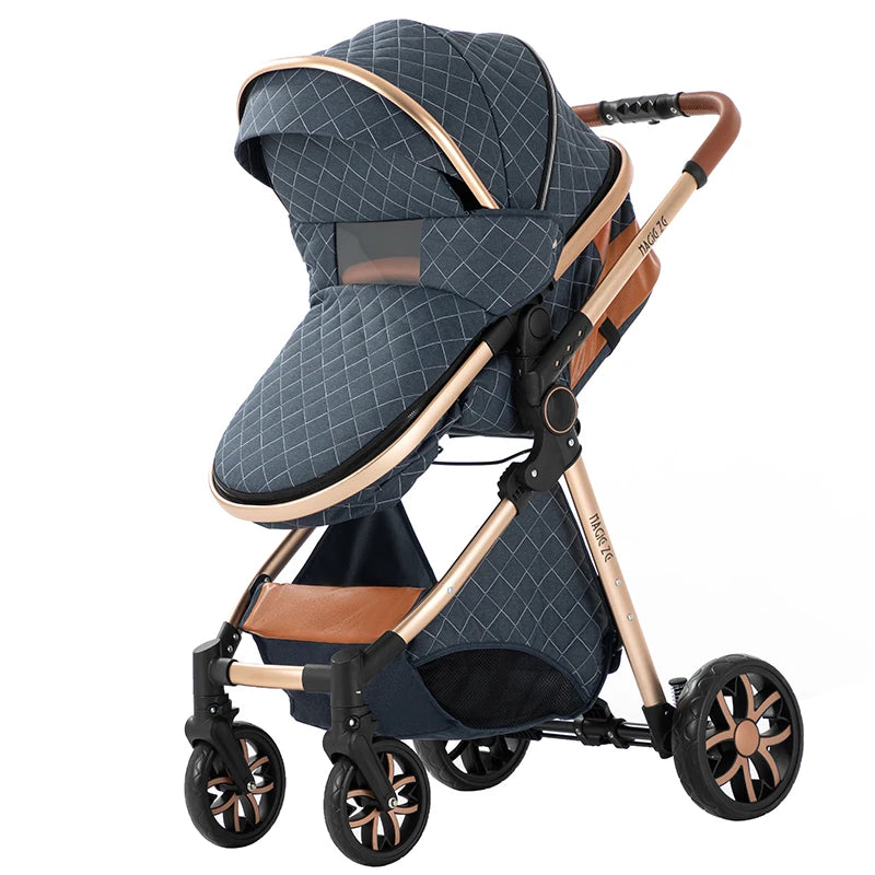 MoLi 3-in-1 Baby Stroller Travel System – Lightweight Car Seat & Bassinet Combo for Infants