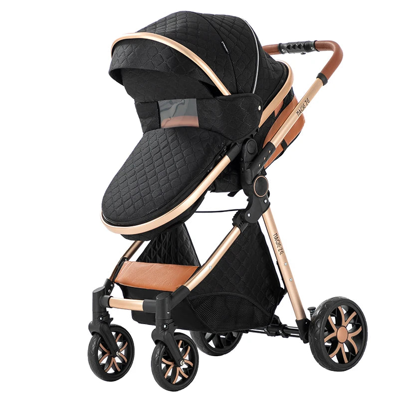 MoLi 3-in-1 Baby Stroller Travel System – Lightweight Car Seat & Bassinet Combo for Infants