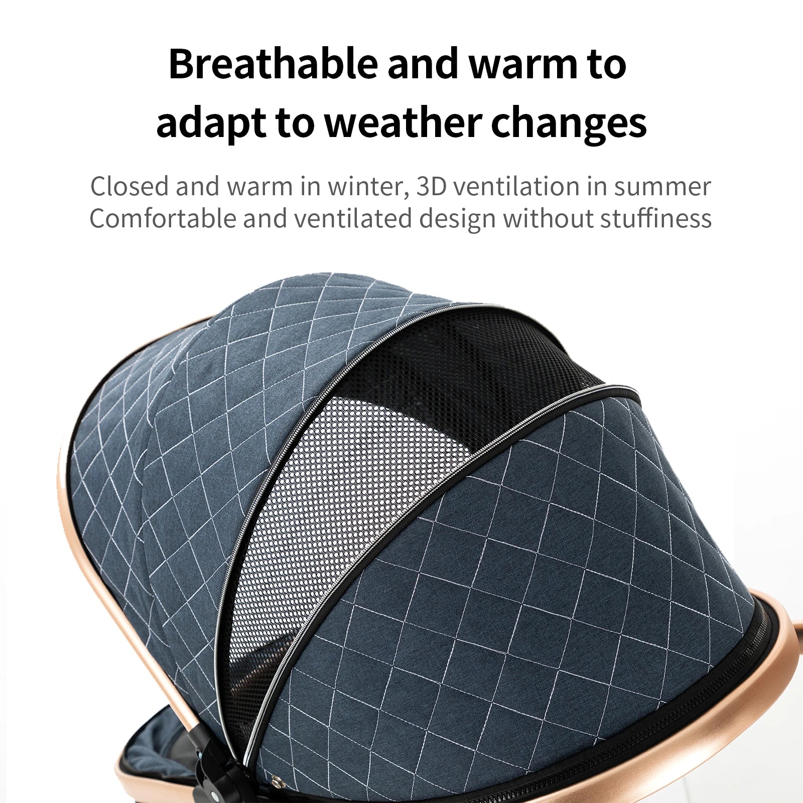 MoLi 3-in-1 Baby Stroller Travel System – Lightweight Car Seat & Bassinet Combo for Infants