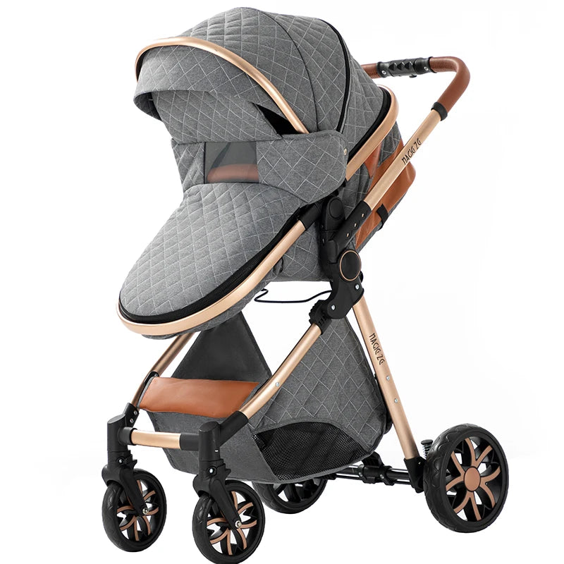 MoLi 3-in-1 Baby Stroller Travel System – Lightweight Car Seat & Bassinet Combo for Infants