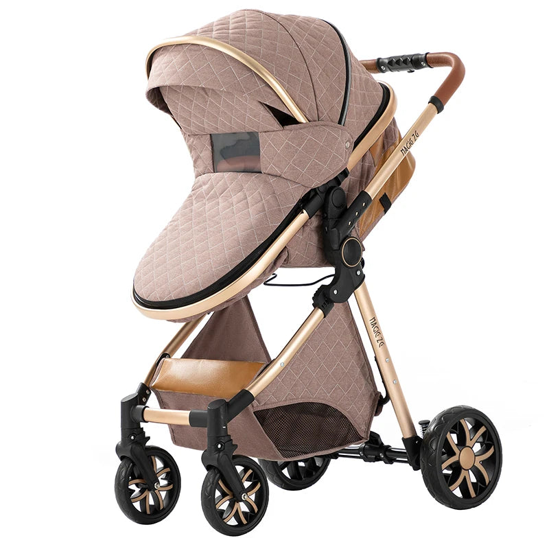 MoLi 3-in-1 Baby Stroller Travel System – Lightweight Car Seat & Bassinet Combo for Infants