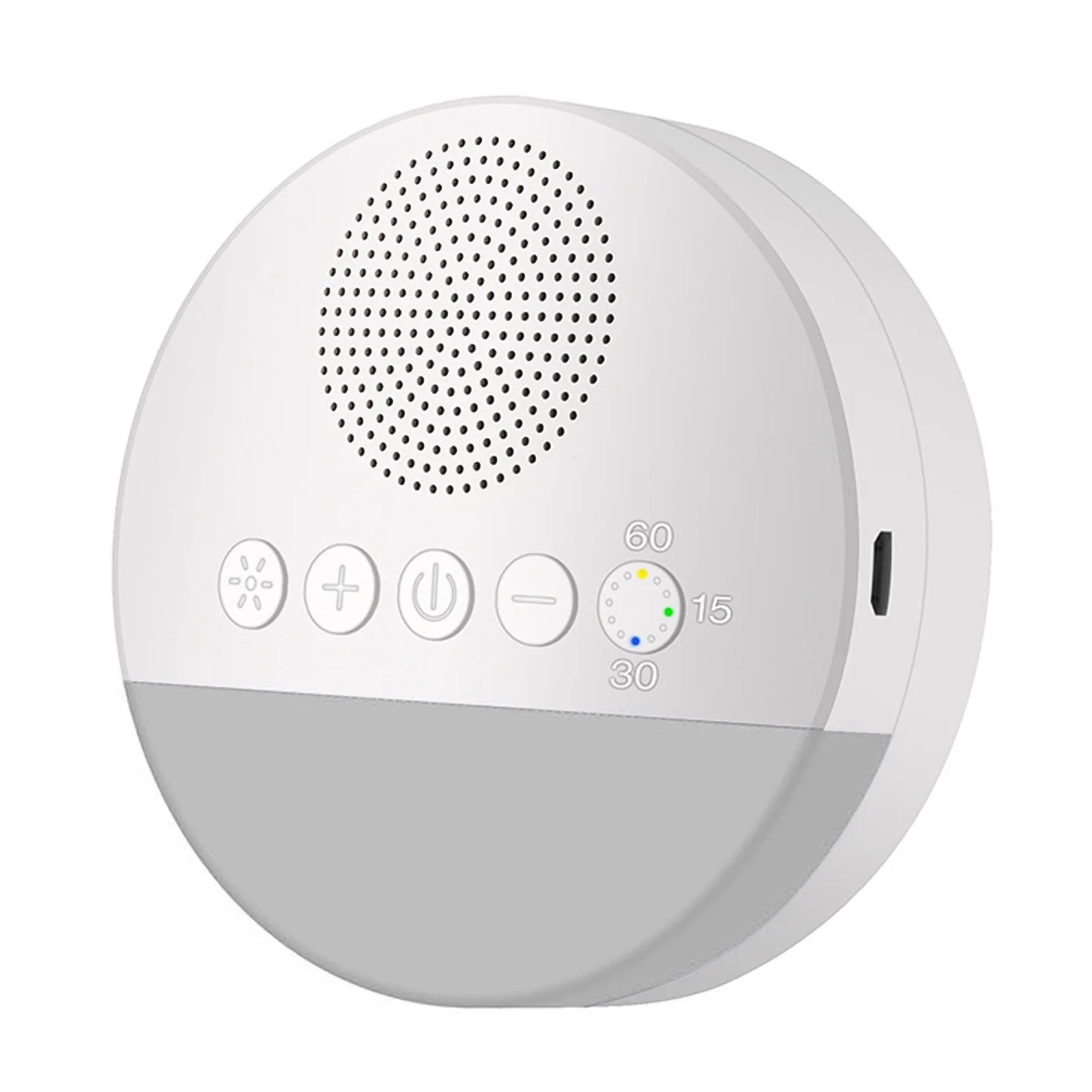 Baby Sleep Aid White Noise Machine - Sound Player with Timer, Night Light & Rechargeable Battery