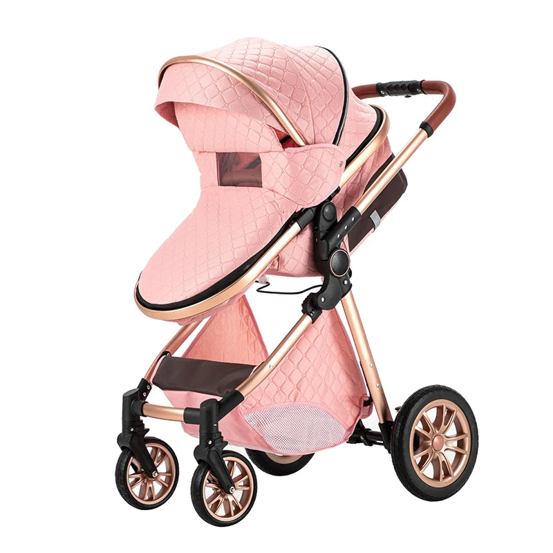 MoLi 3-in-1 Baby Stroller Travel System – Lightweight Car Seat & Bassinet Combo for Infants