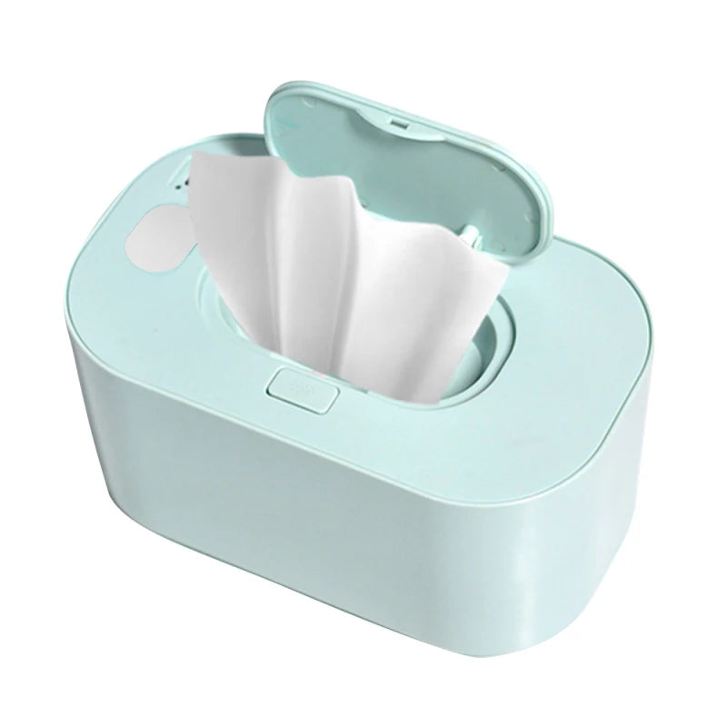 Baby Wipe Warmer with Digital Display – Large Capacity USB Powered Dispenser with Adjustable Heat