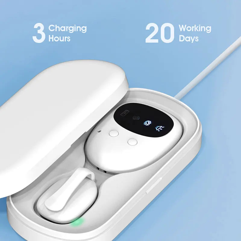 Wireless Bedwetting Alarm – Nocturnal Enuresis Pee Alarm for Children, Toddlers & Elderly | Potty Training Device with Sound & Vibration