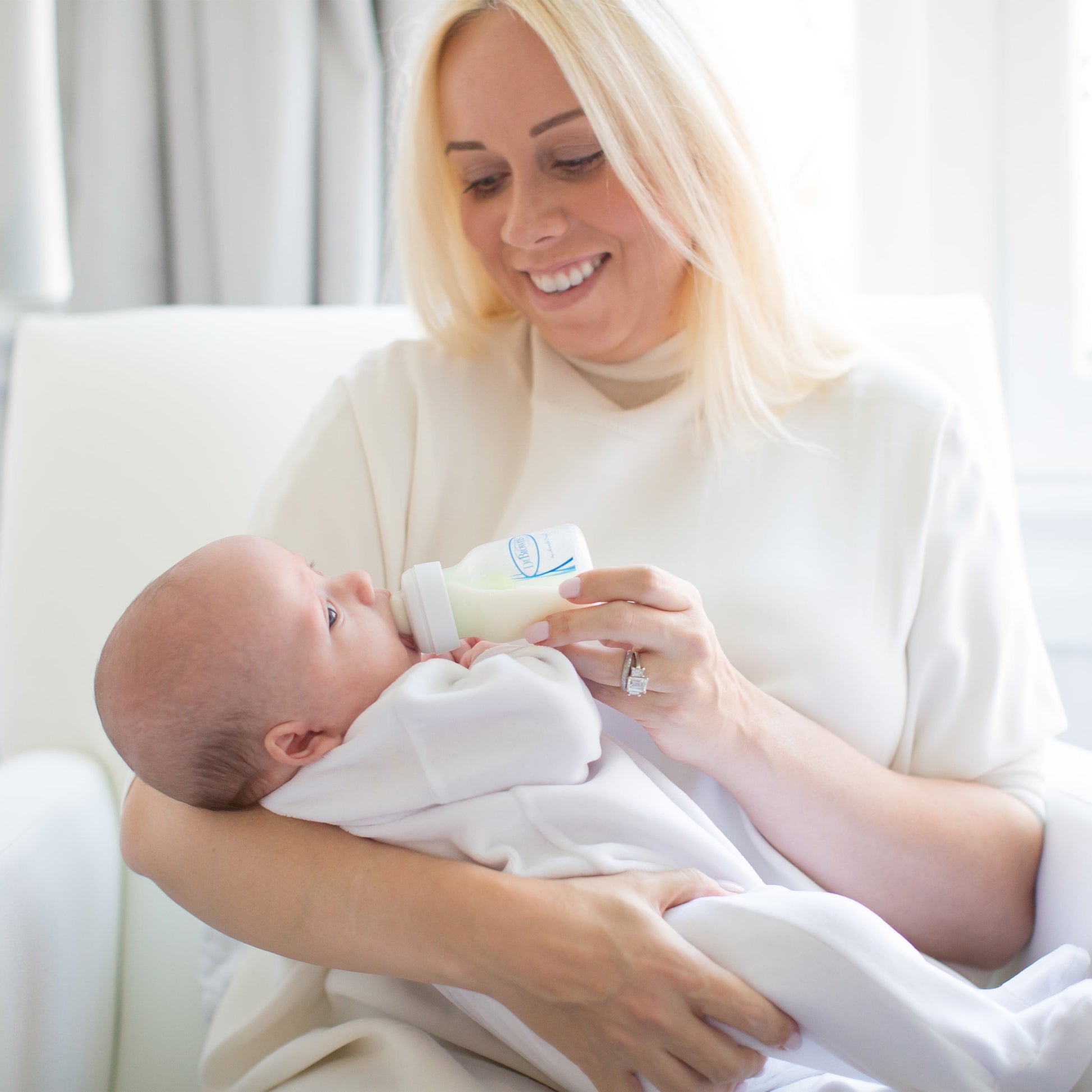 Natural Flow Anti-Colic Options+ Narrow Baby Bottle, 2Oz/60Ml, Preemie Flow, 0M+, 2 Pack