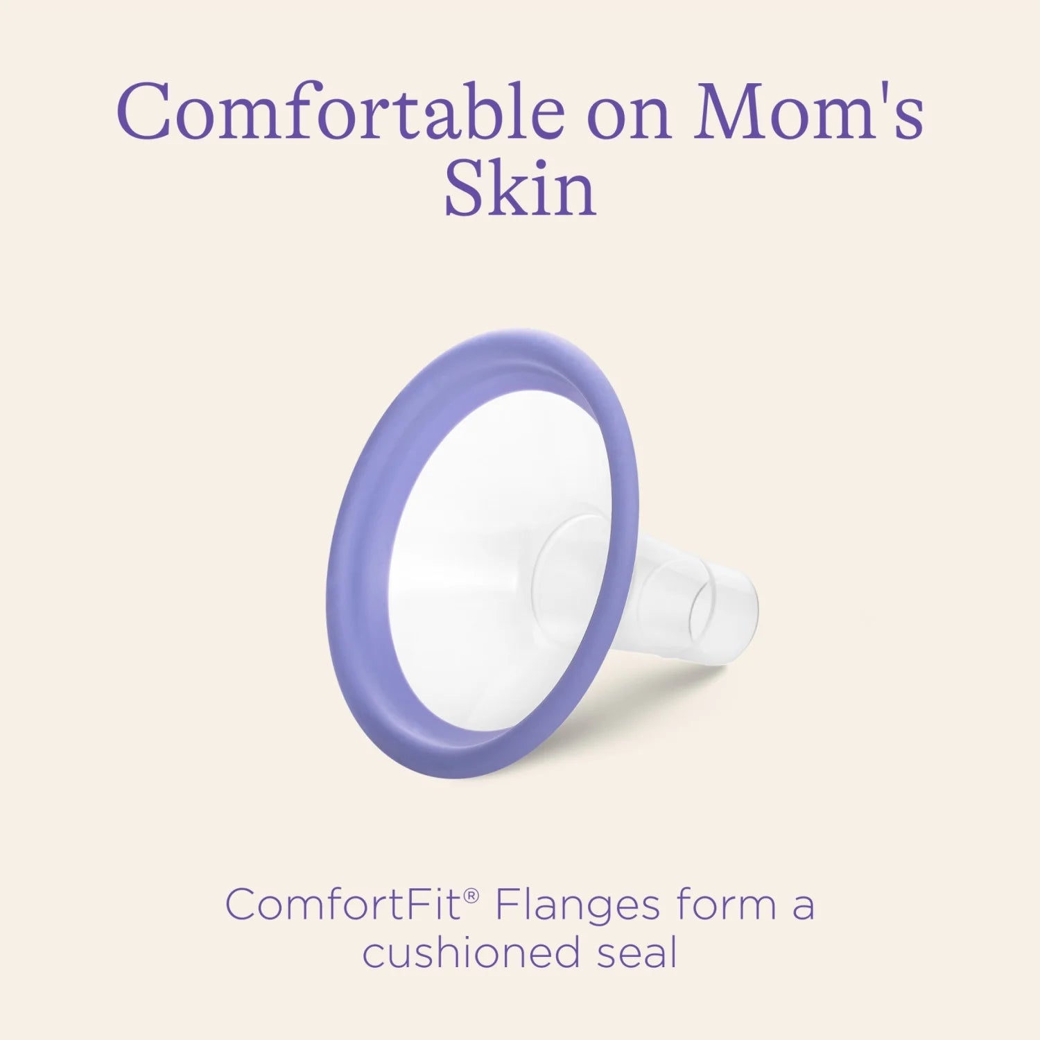 Comfortfit Breast Pump Flanges 30.5Mm, 2 Ct