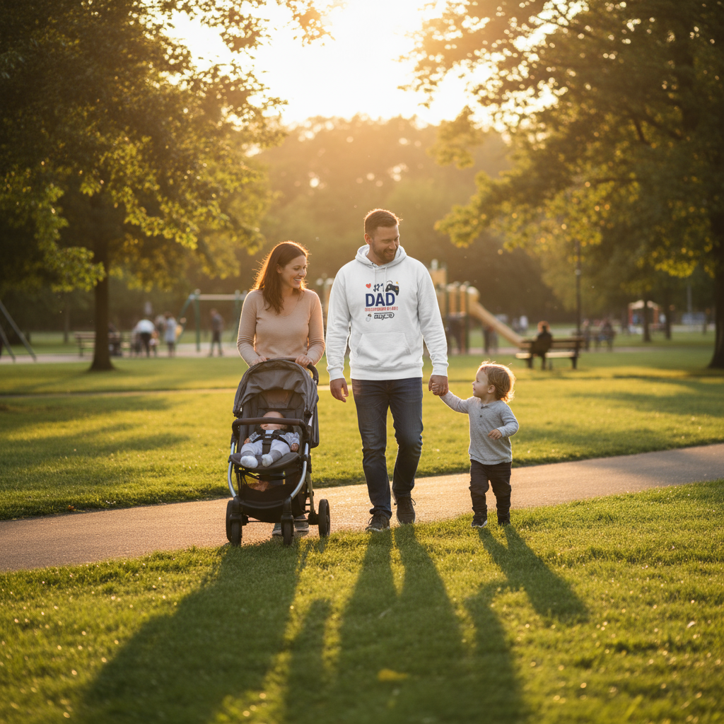 Funny Gaming Dad Hoodie | Father’s Day Gift | Cozy Fleece Sweatshirt