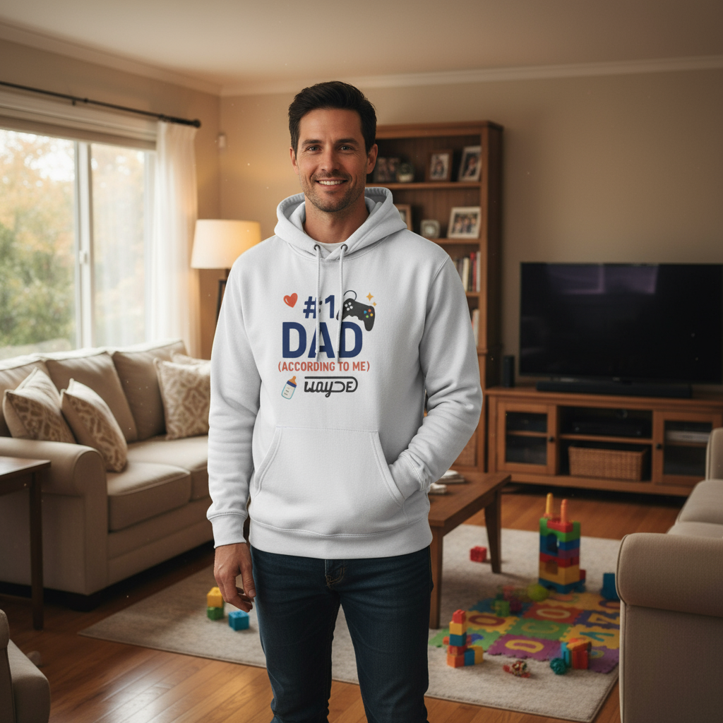 Funny Gaming Dad Hoodie | Father’s Day Gift | Cozy Fleece Sweatshirt